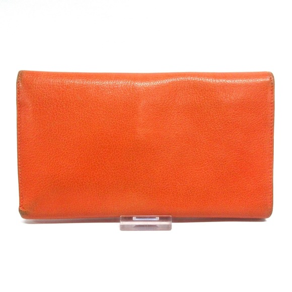 Chanel Camellia Wallet Red Long Coral - Picture 1 of 9